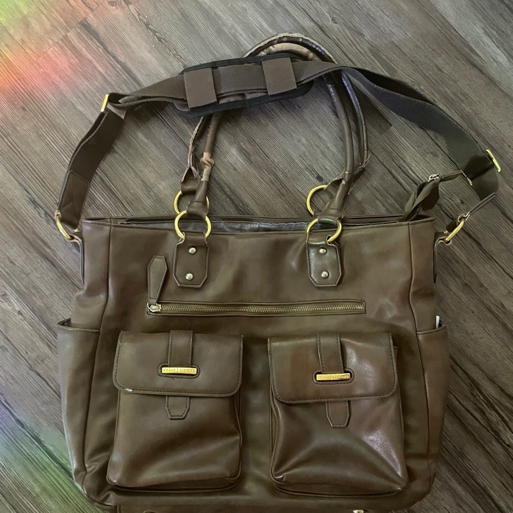 Brown Leather KELLY MOORE Photo Bag
